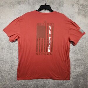 STRONG Lincoln‎ Outfitters Mens 2XL US Armed Forces Veteran Graphic Shirt